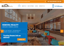 Tablet Screenshot of kimurarealty.net
